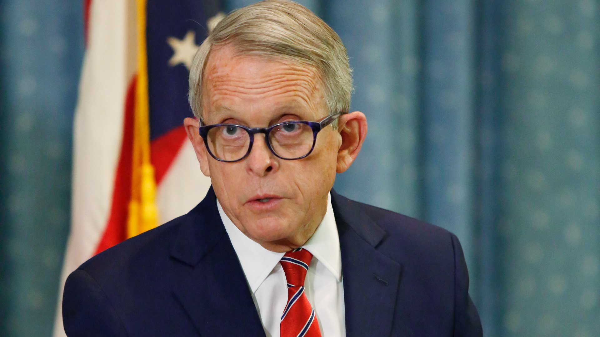 According to a statement from the governor's office, DeWine is experiencing mild symptoms.