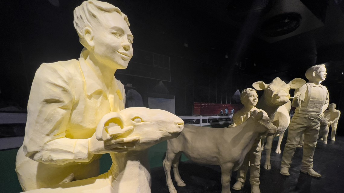 State Fair reveals 2019 butter sculpture