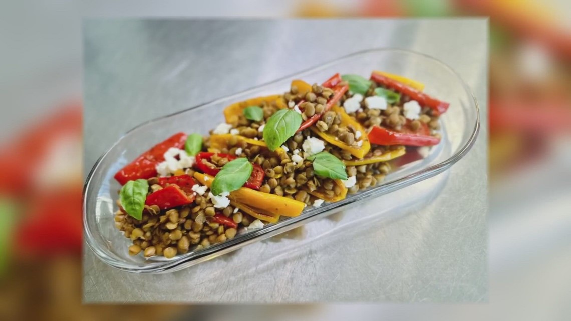 Brittany's Bites: Sweet peppers and lentils