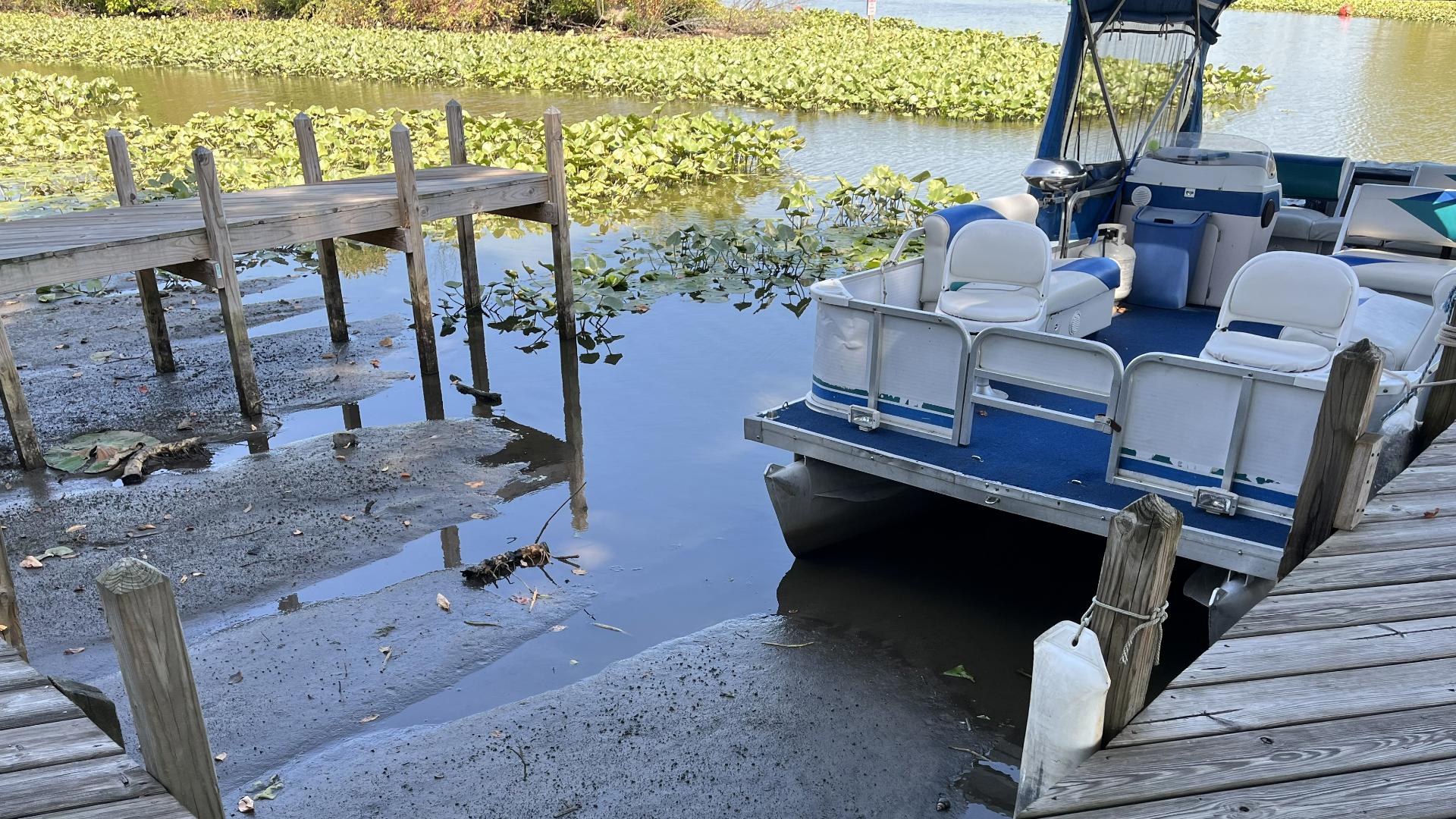 The drought may cause boaters to call it early this season.