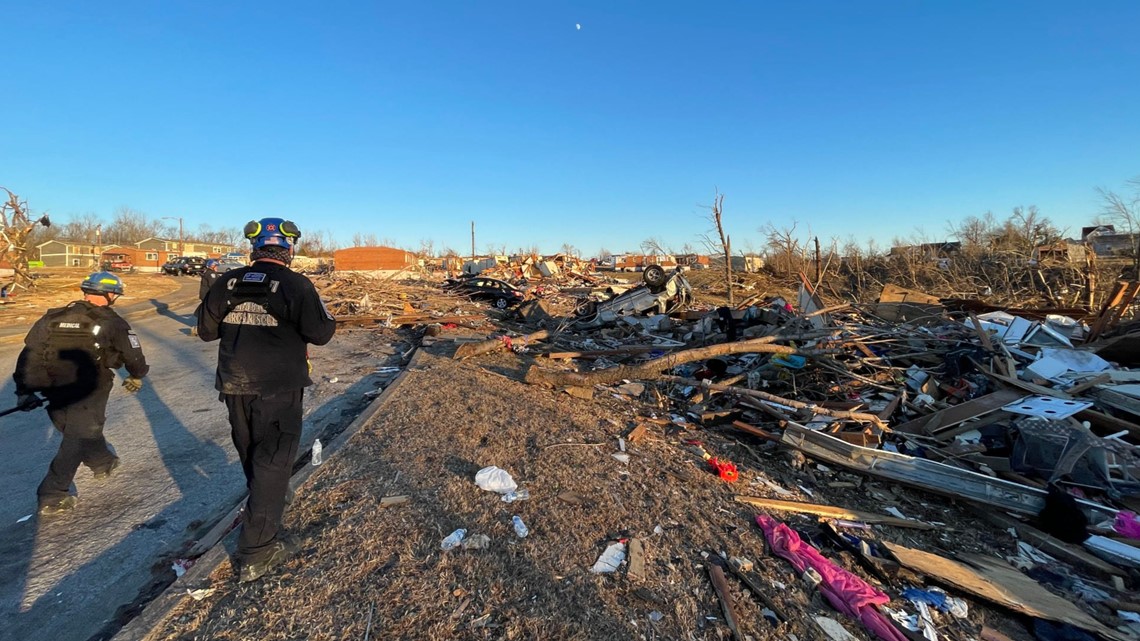 Ohio Task Force 1 describes destruction of Kentucky tornadoes - Vimarsana News