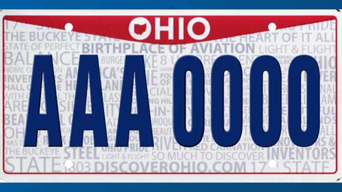 DeWine announces new Ohio license plate