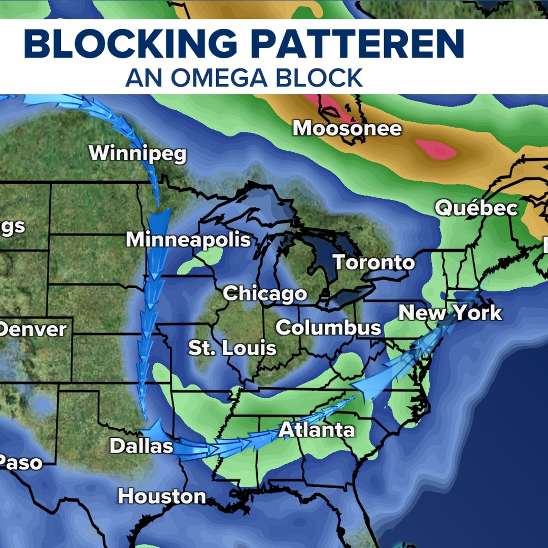 Ohio faces rain amid persistent omega block pattern | 10tv.com