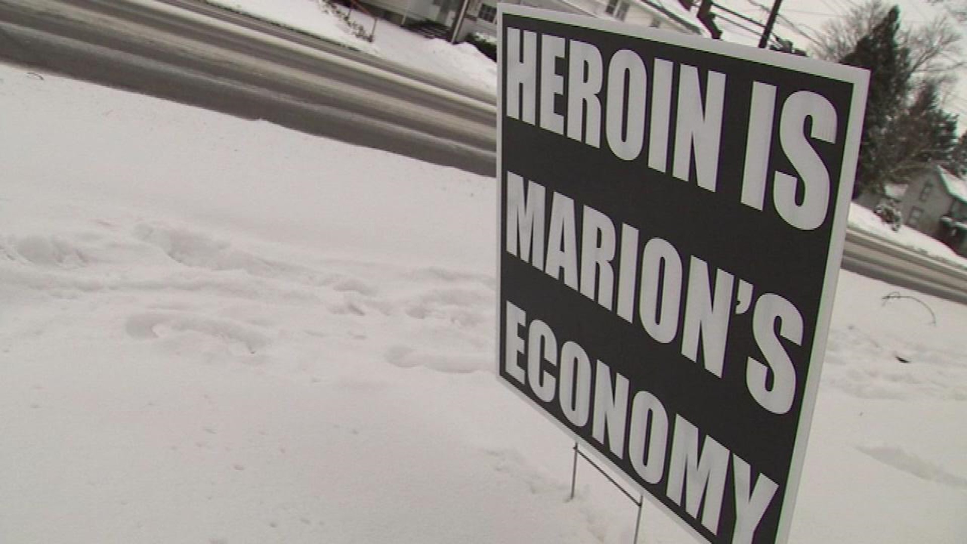 Marion Residents Discuss Heroin Issue Following Sign Campaign