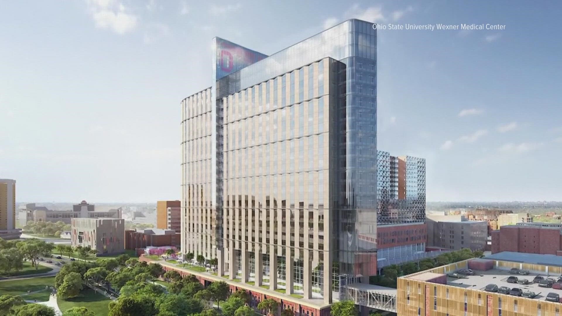Co-leaders of The Ohio State University Wexner Medical Center inpatient hospital anticipate they will be able to meet the medical needs of central Ohio and beyond