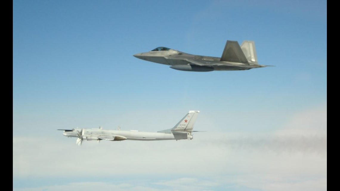 4 Russian Bombers And 2 Fighter Jets Intercepted Near Alaska's Coast ...