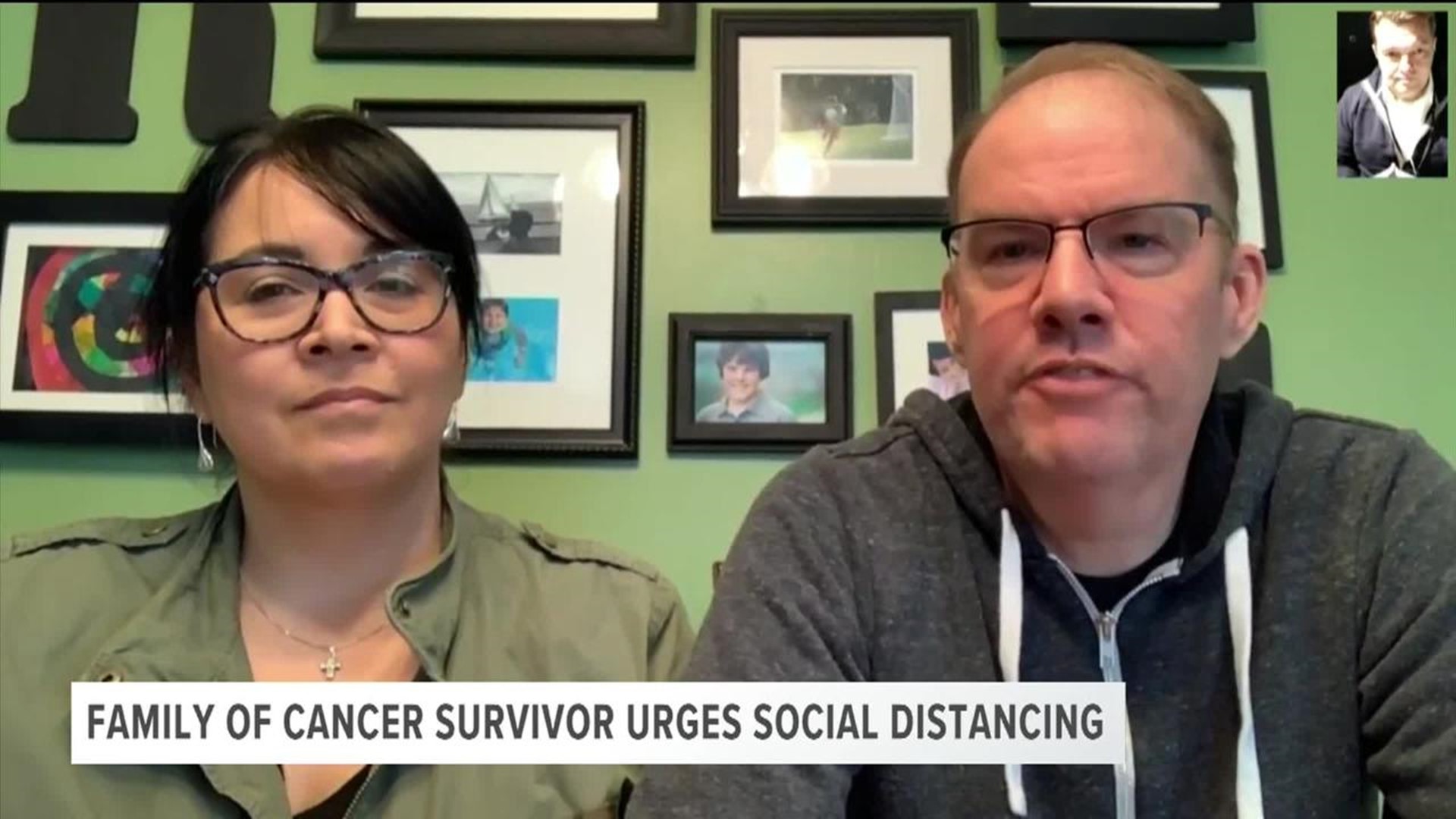 Cancer survivor's public plea: heed warnings about social distancing during Coronavirus crisis