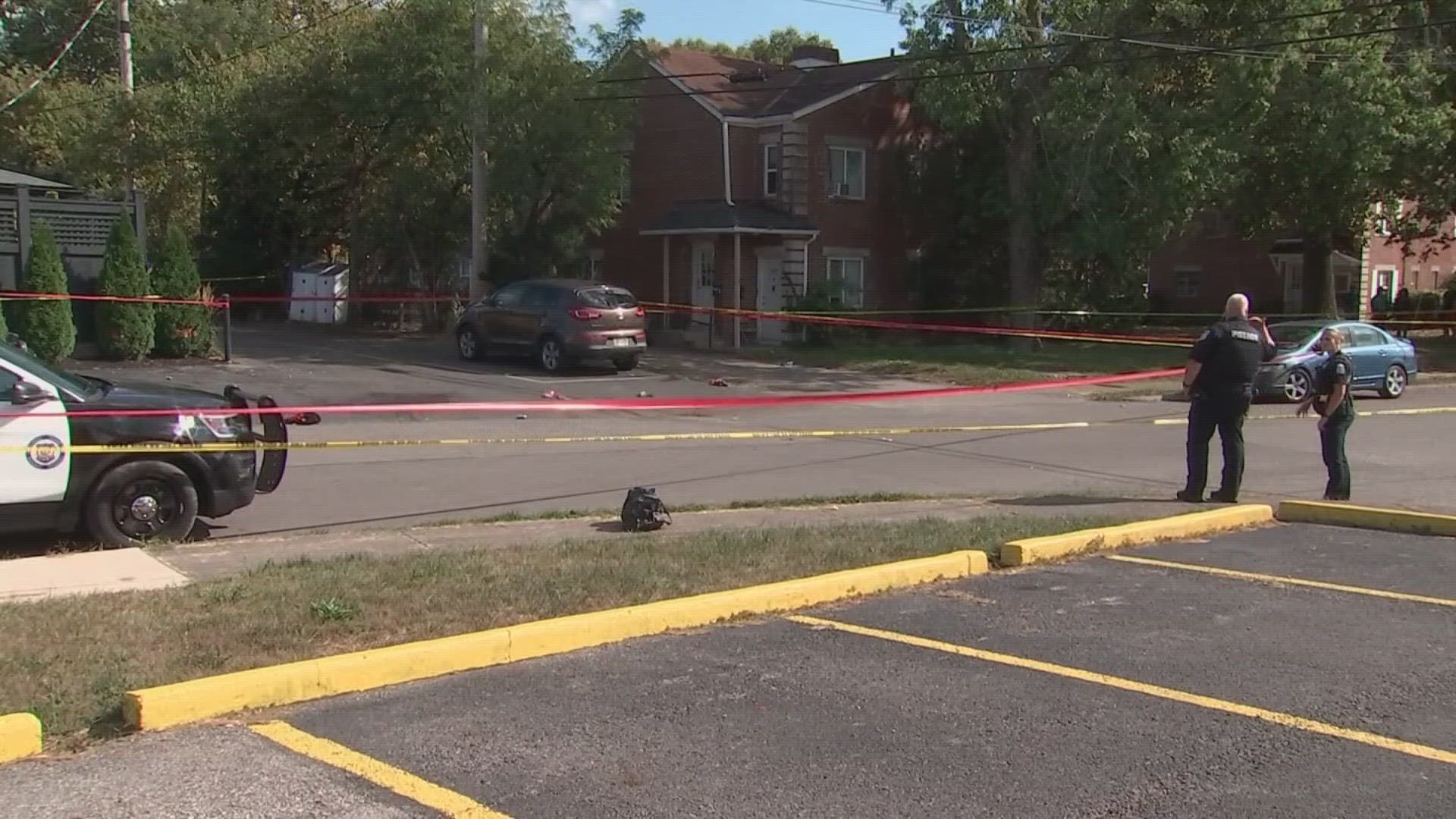 Officers were called on a report of a stabbing in the 2800 block of East Main Street in the Eastmoor neighborhood near Bexley around 2 p.m.