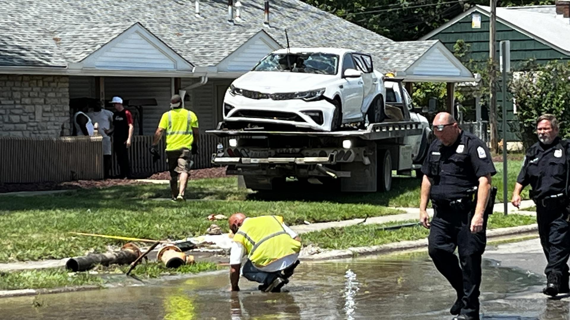 3 injured in Hilltop stolen Kia crash; suspect in custody | 10tv.com