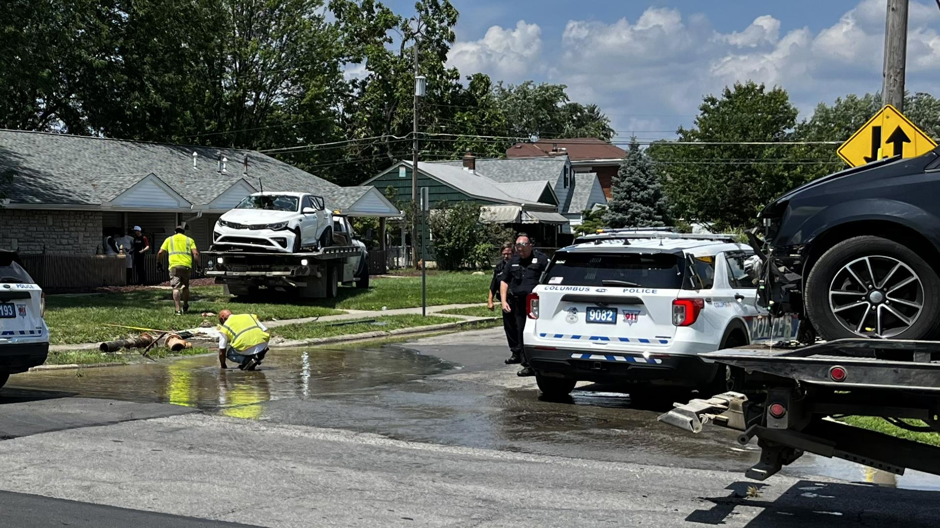 3 injured in Hilltop stolen Kia crash; suspect in custody | 10tv.com