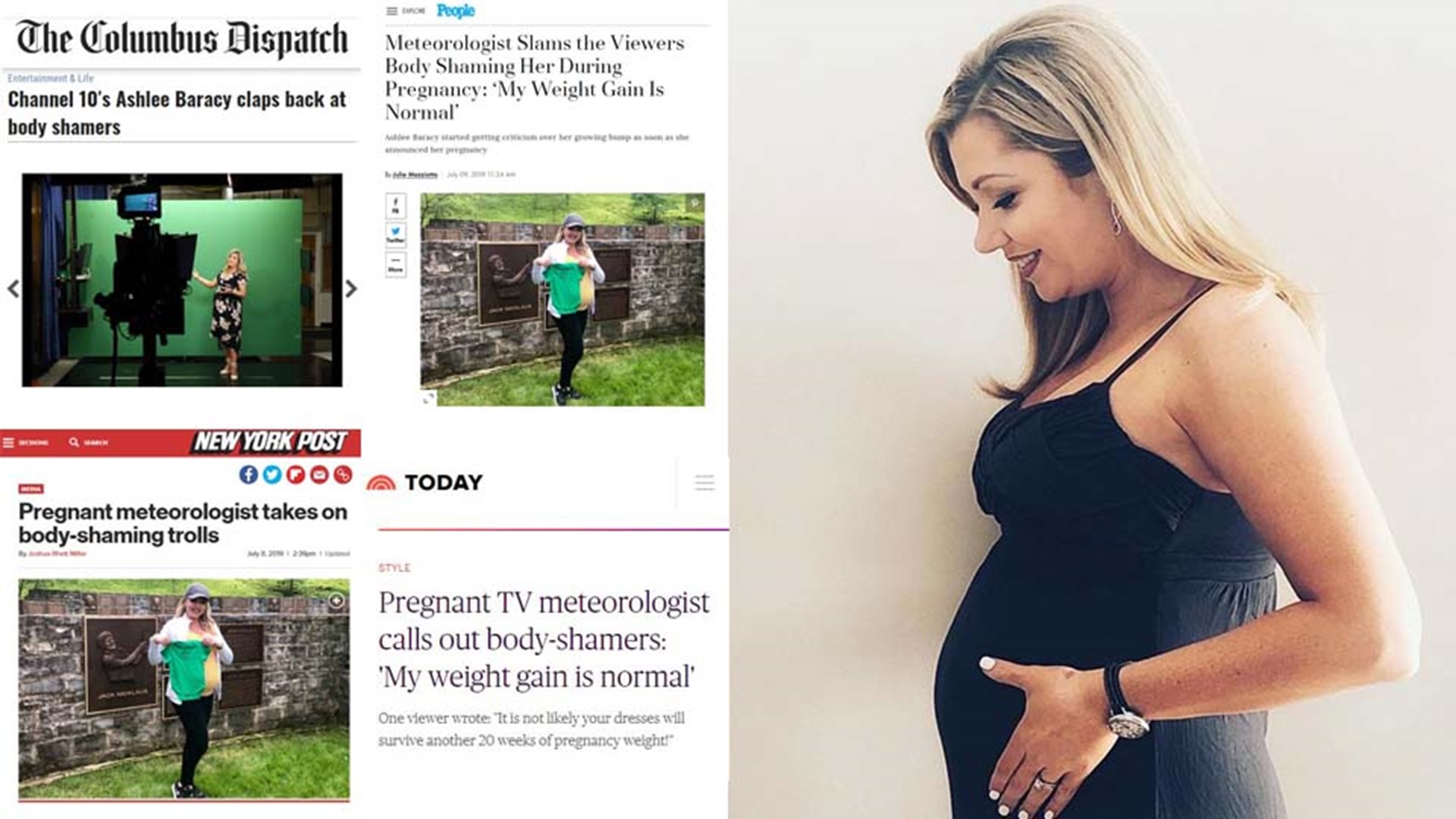 10TV Meteorologist Ashlee Baracy’s message to ‘body shamers’ makes