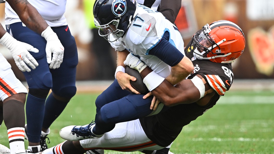 Browns score vs Titans live game updates