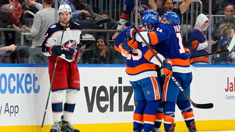 Blue Jackets lose 5th straight, fall to Islanders 5-2