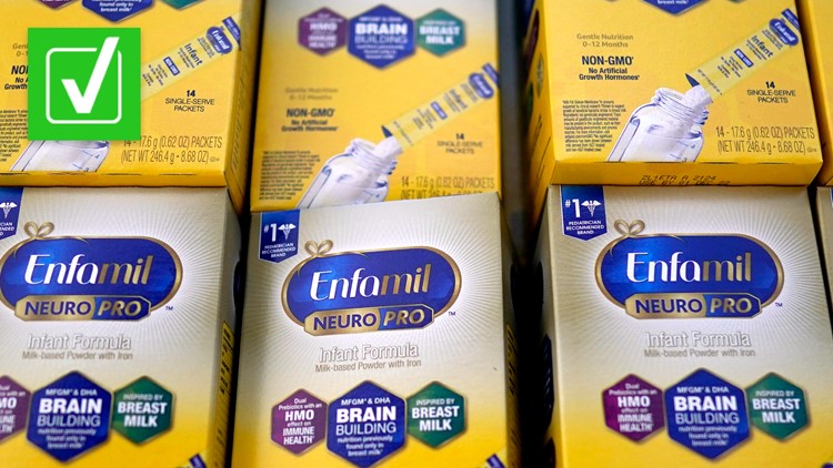 Yes, Amazon is limiting baby formula purchases