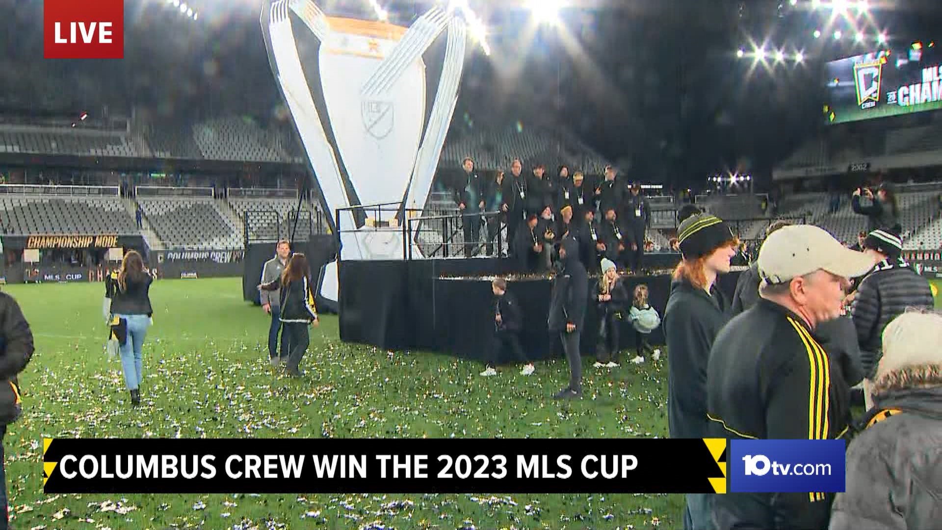 The Crew beat defending champion Los Angeles FC 2-1 for their second MLS Cup win in the last four years.