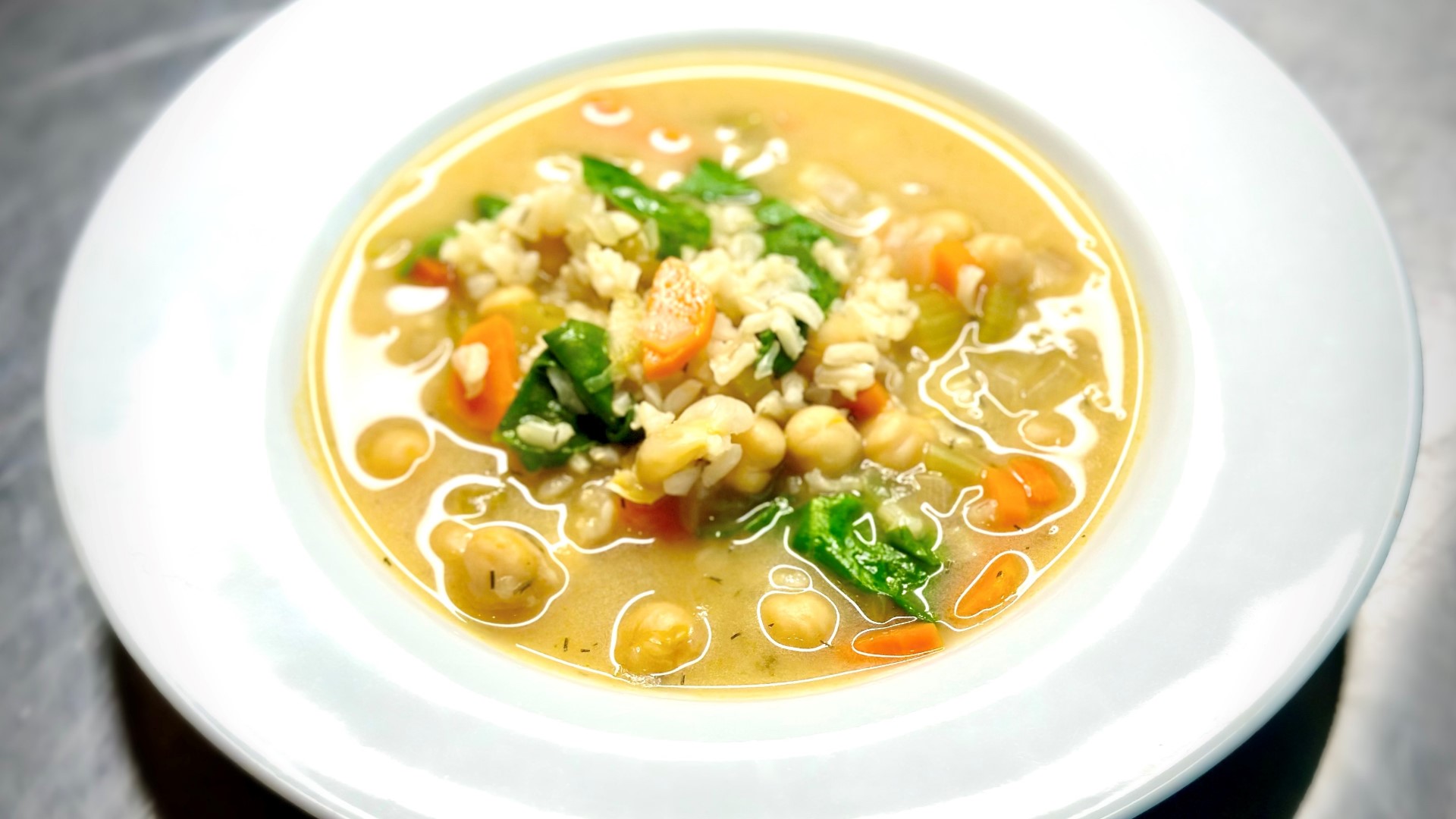Warm up with this delicious chickpea rice soup! 10TV's Brittany Bailey brings you one of her favorite soups in honor of soup season.