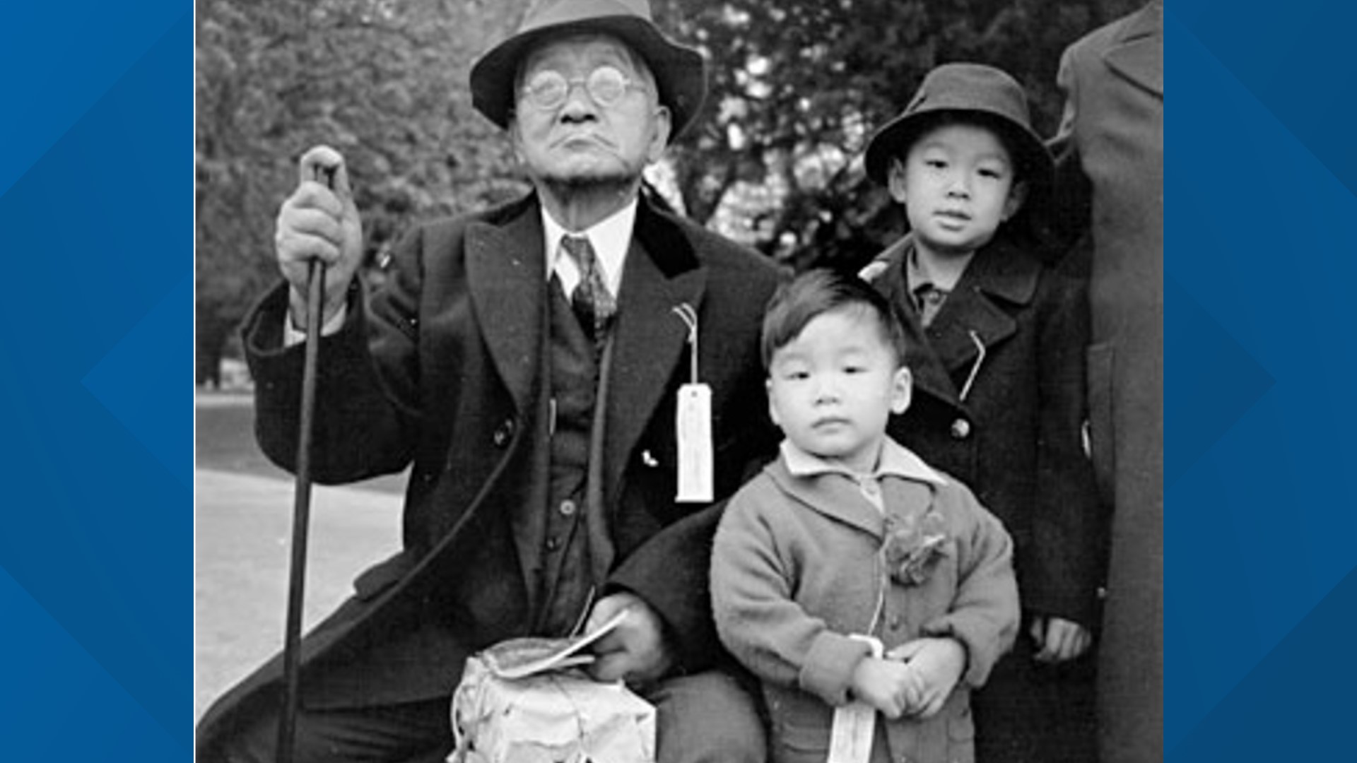 Karen Jiobu and her family were among the 120,000 people of Japanese ancestry forced out of their homes and moved to internment camps.