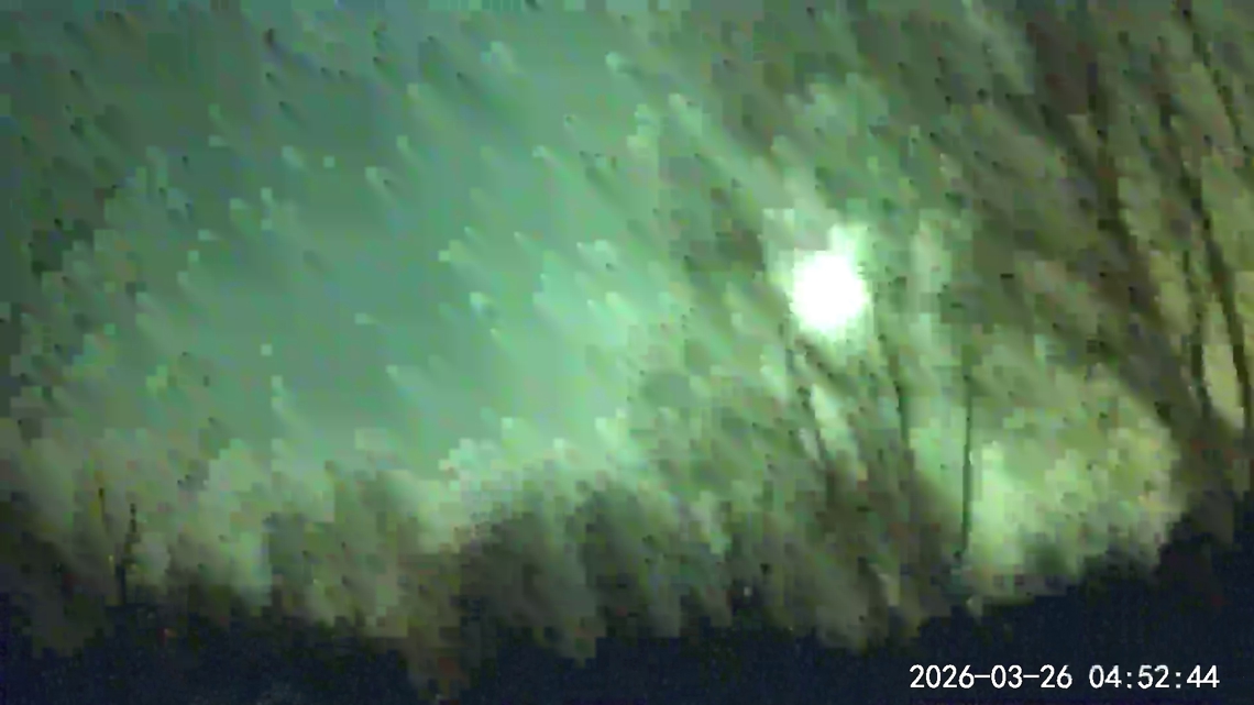 Another apparent fireball spotted over Ohio early Thursday