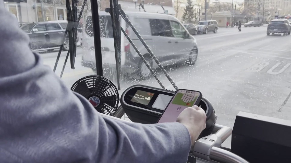 COTA introduces tap-to-pay technology on all buses