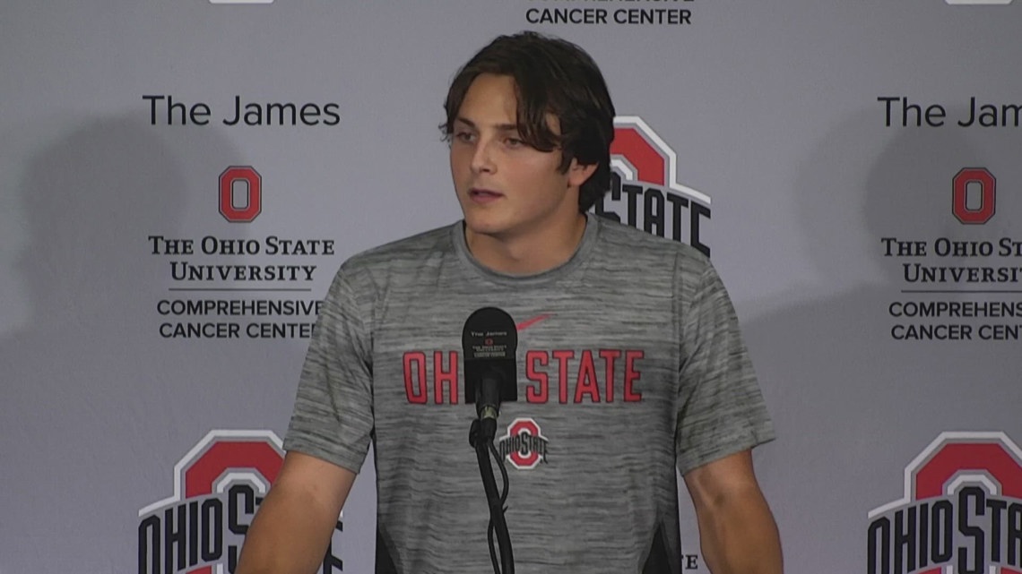 Ohio State football press conference: QB Julian Sayin speaks ahead of Heisman Trophy ceremony