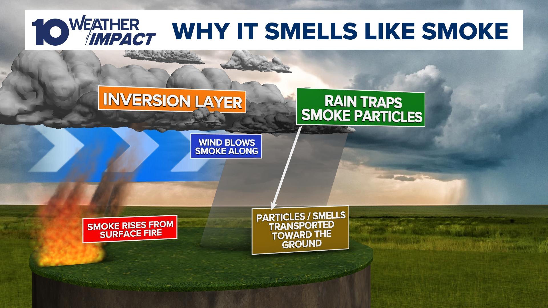 The quality is expected to improve significantly on Monday with a forecasted AQI level of 44.