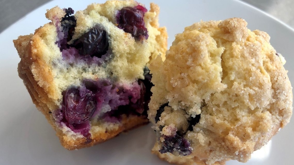 Brittany’s Bites: Blueberry Muffins with Streusel Topping