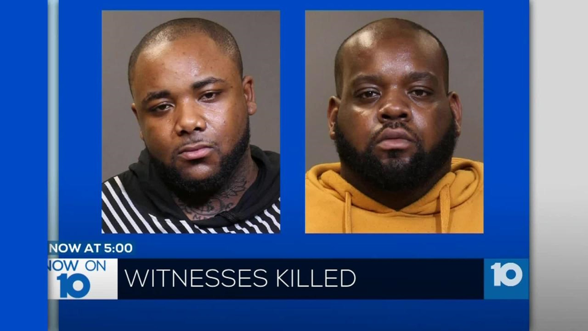 Men Charged With Killing Witnesses