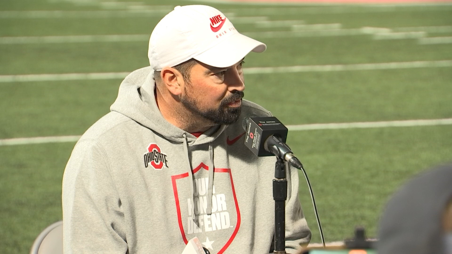 Ohio State coach Ryan Day has denied the claims that the program shared Michigan's signs ahead of their 2022 Big Ten Championship game.