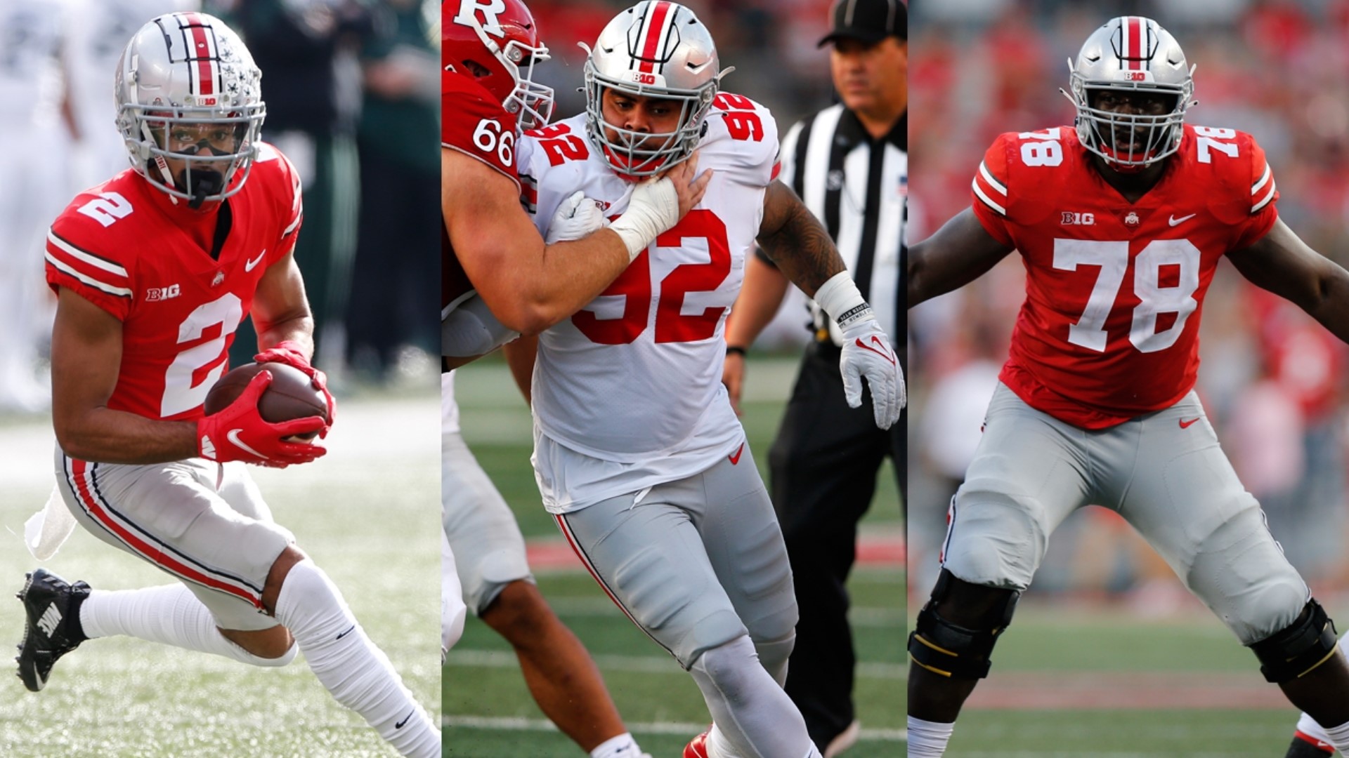 Chris Olave, Haskell Garrett, Haskel Garrett and Nicholas Petit-Frere all opted out of the Rose Bowl on Monday.