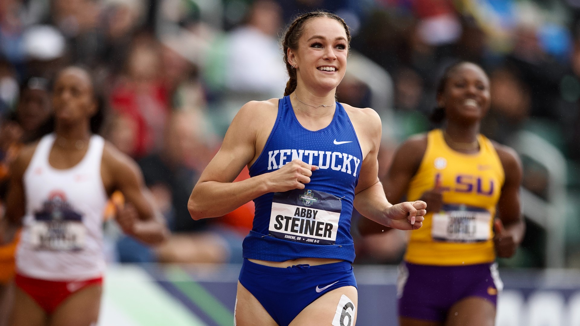 Dublin Coffman grad Abby Steiner sets 200-meter collegiate record ...