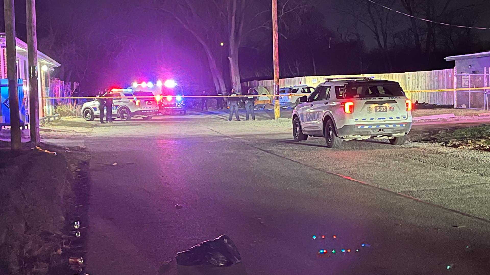 The Columbus Division of Police were called on a report of a shooting in the 300 block of West Park Avenue, located in Franklinton, just before 8:30 p.m.