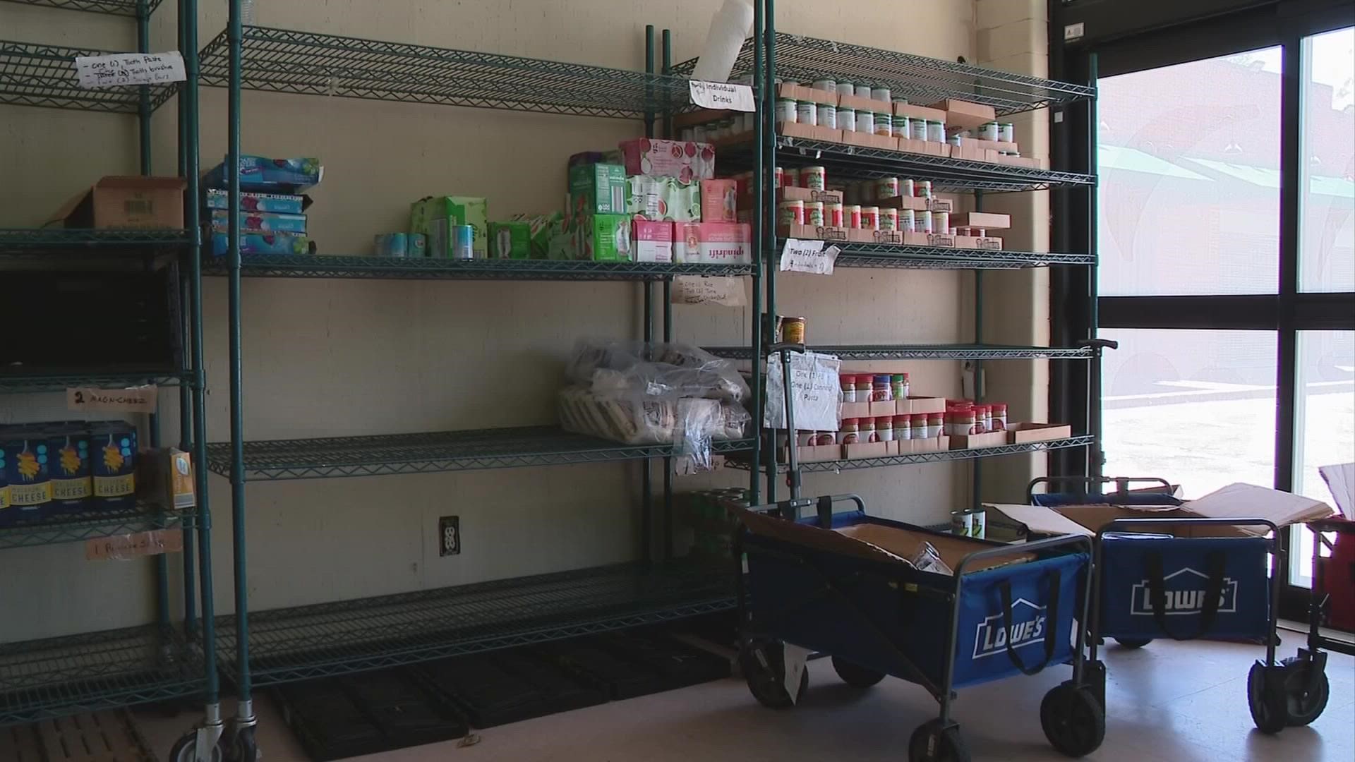 The Mid-Ohio Food Collective sent a letter to two food pantries saying they would not be able to supply smaller pantries at the same level as they have in the past.