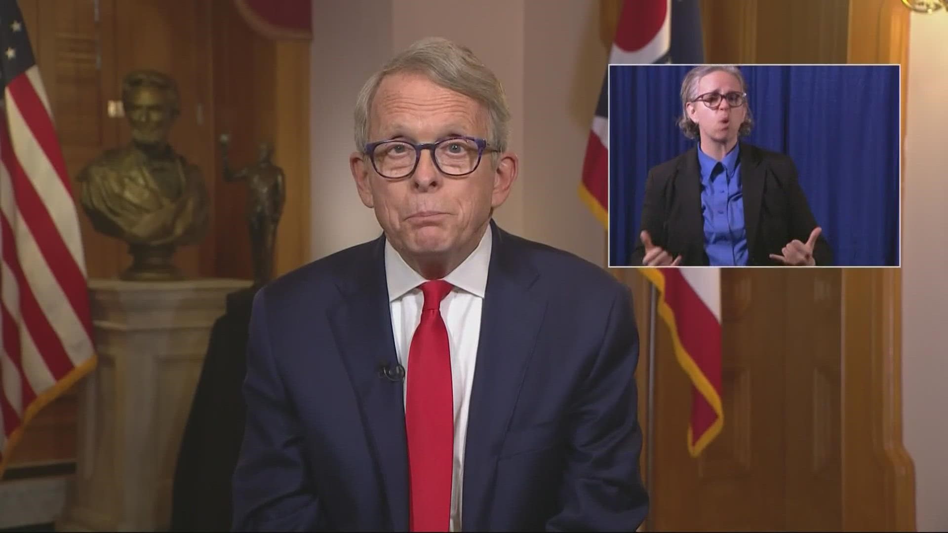Gov. Mike DeWine's address on Wednesday night began with a clear statement: Ohio has reached the most critical point in the battle against COVID-19.