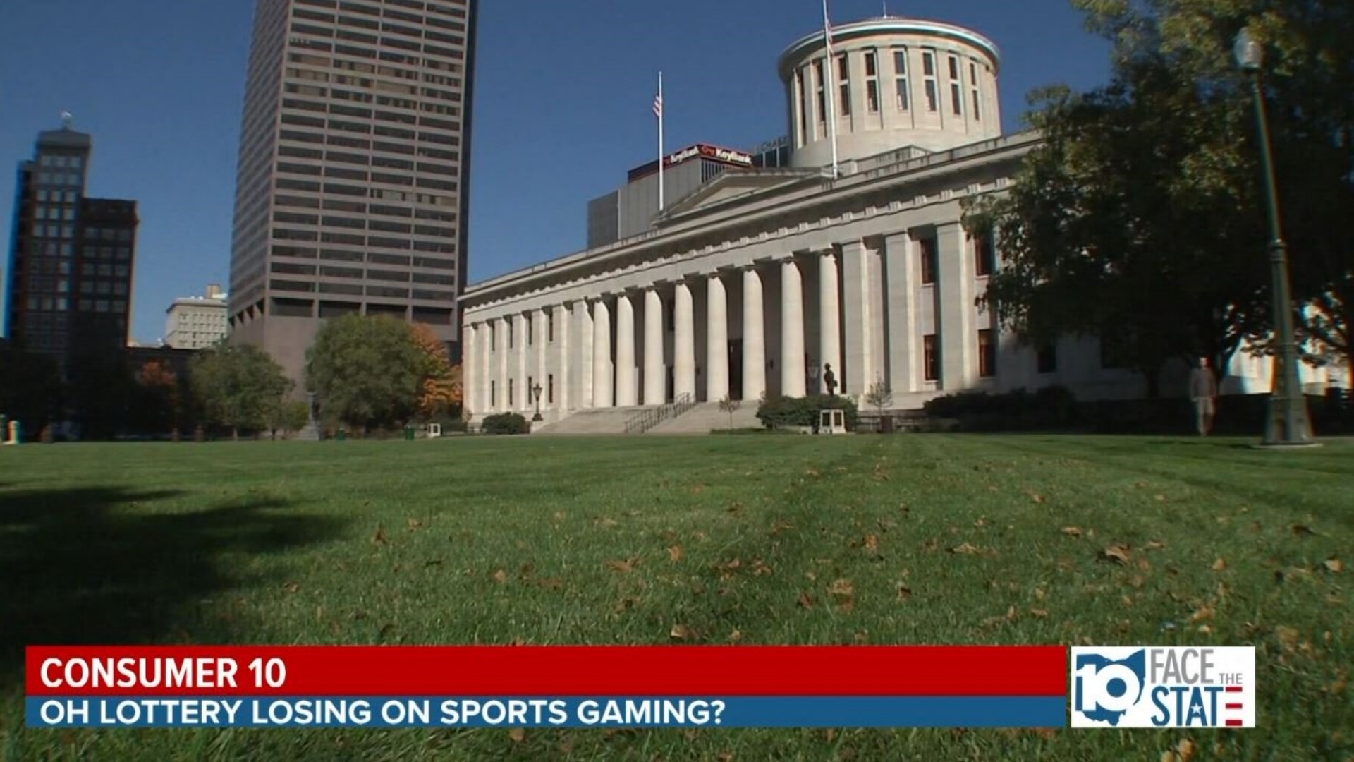 This week, 10TV's Clay Gordon looks at how the Ohio Lottery may be losing on sports gambling and the ongoing Memorial Tournament in Dublin.