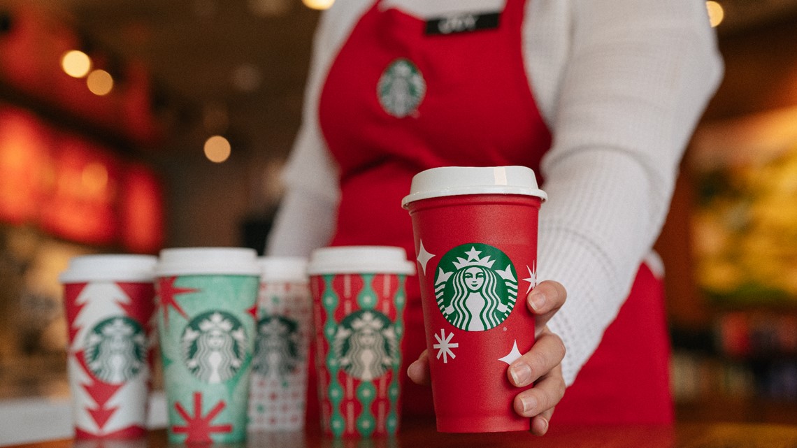 Starbucks reusable red cup giveaway begins Nov. 17