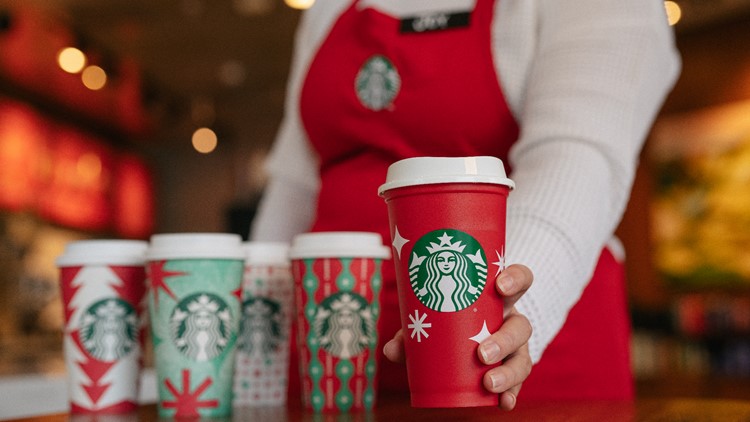 Starbucks Japan Holiday 2023 Red Mug