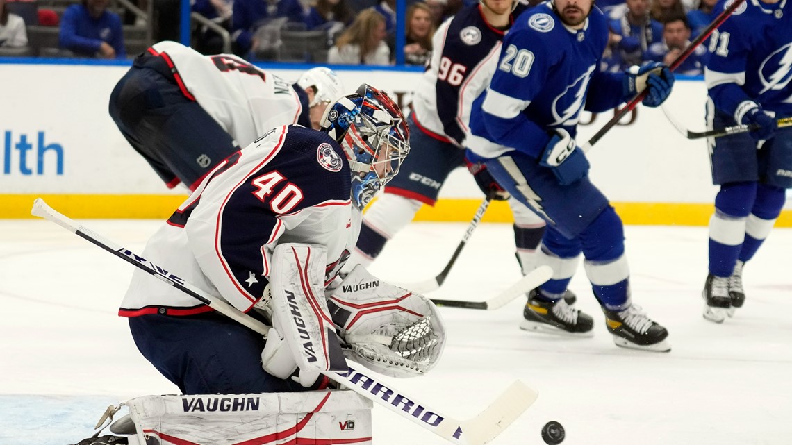 Point lifts Tampa Bay Lightning over Columbus Blue Jackets in OT