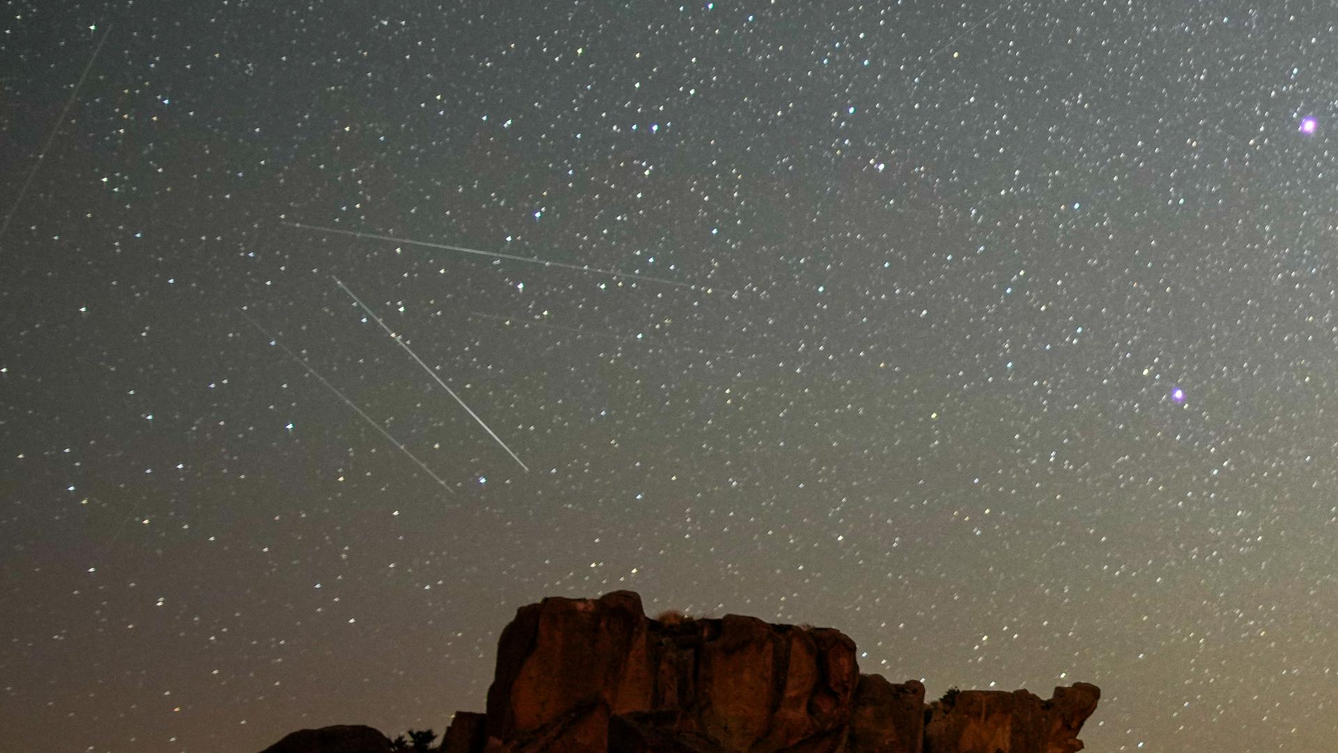 More than 50 meteors per hour are expected, according to the American Meteor Society. The shower lasts through Sept. 1.