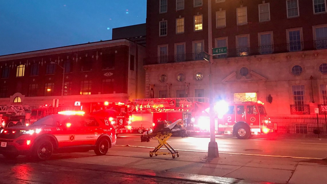 Crews contain fire at downtown Columbus YWCA