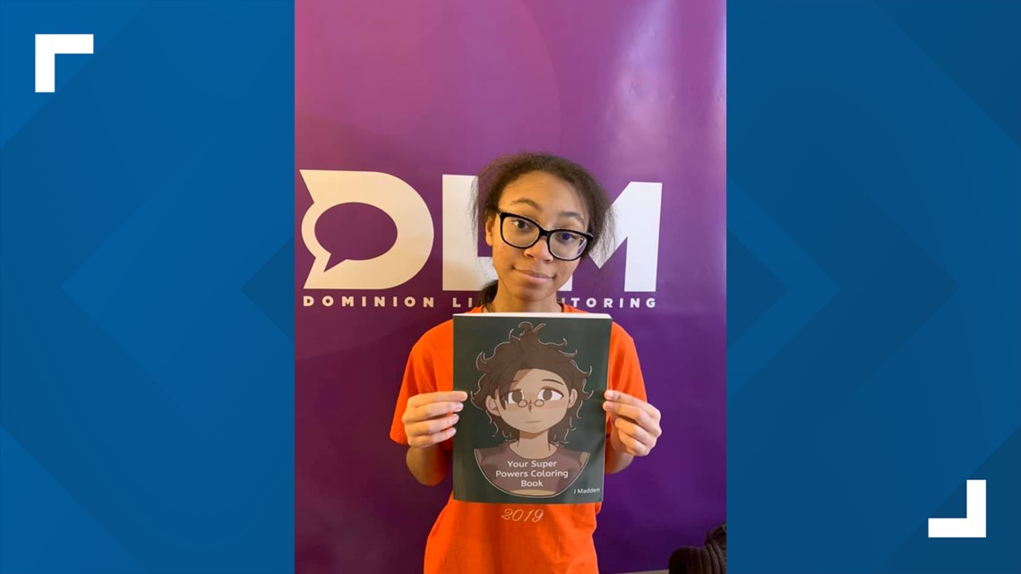 Blacklick teen illustrates, publishes coloring book - Vimarsana News