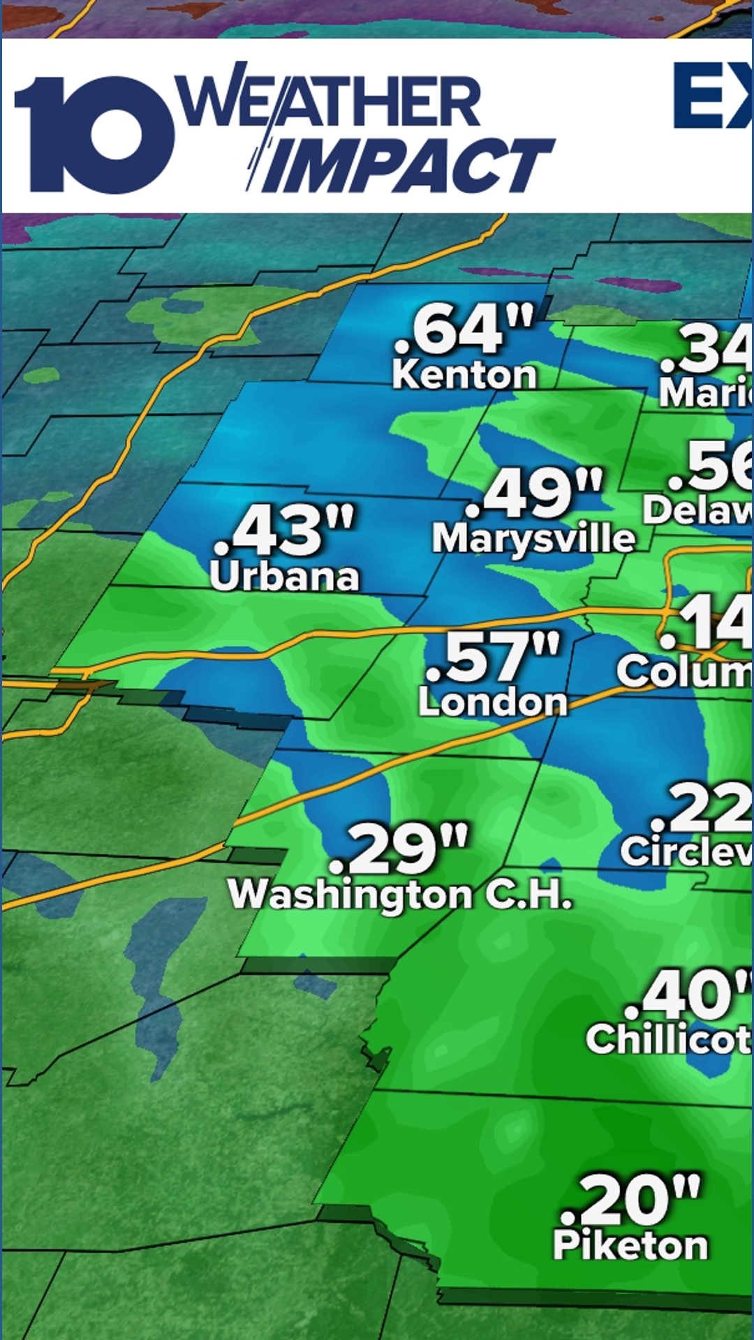 Columbus, Ohio weather: Another round of storms bringing strong winds ...