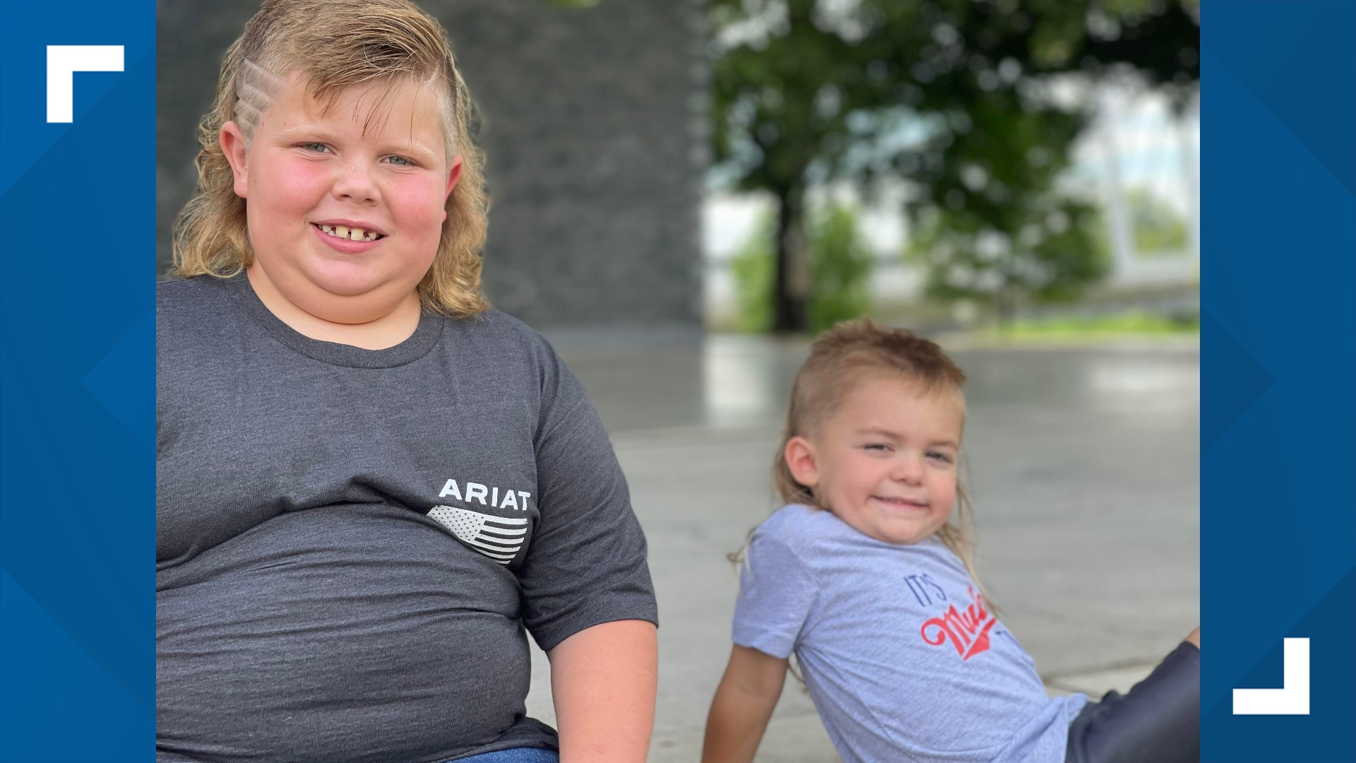 It’s made a comeback the last couple years. Now, two central Ohio boys are in the running to be crowned the USA’s best mullet.