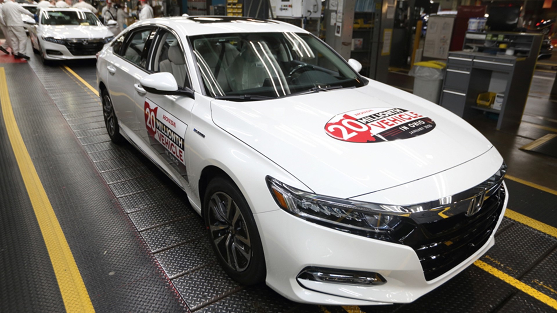 20 millionth Honda vehicle made in Ohio rolls off production line in