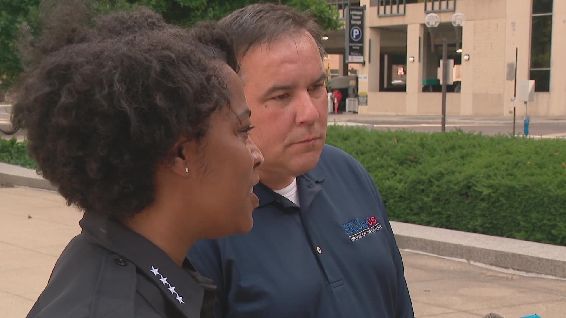 Columbus Division of Police Chief Elaine Bryant and Mayor Andrew Ginther say the city is prepared for large crowds at the return of Red, White and BOOM!