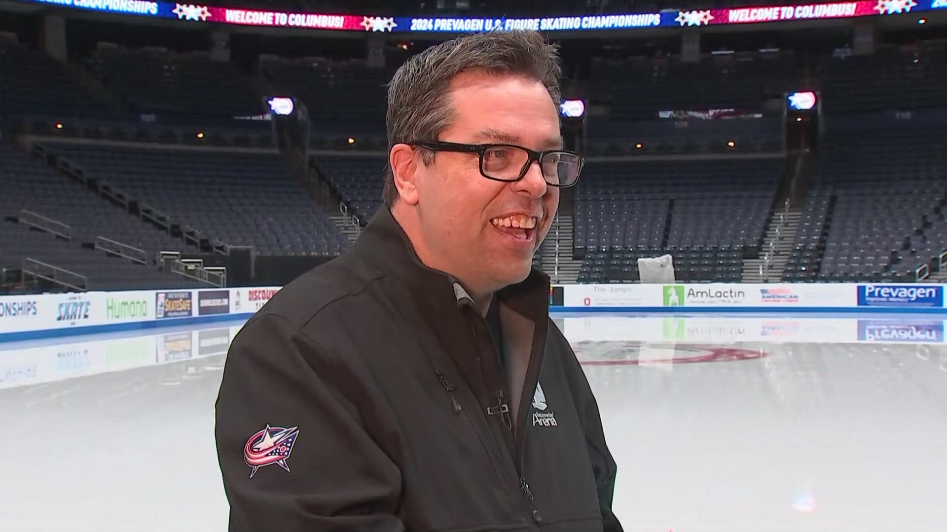 Columbus is getting ready for the. U.S. Figure Skating Championship.