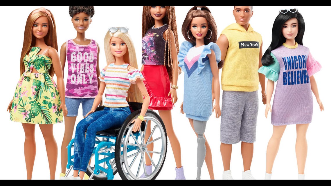 Barbie will start selling dolls that use a wheelchair, prosthetic limbs