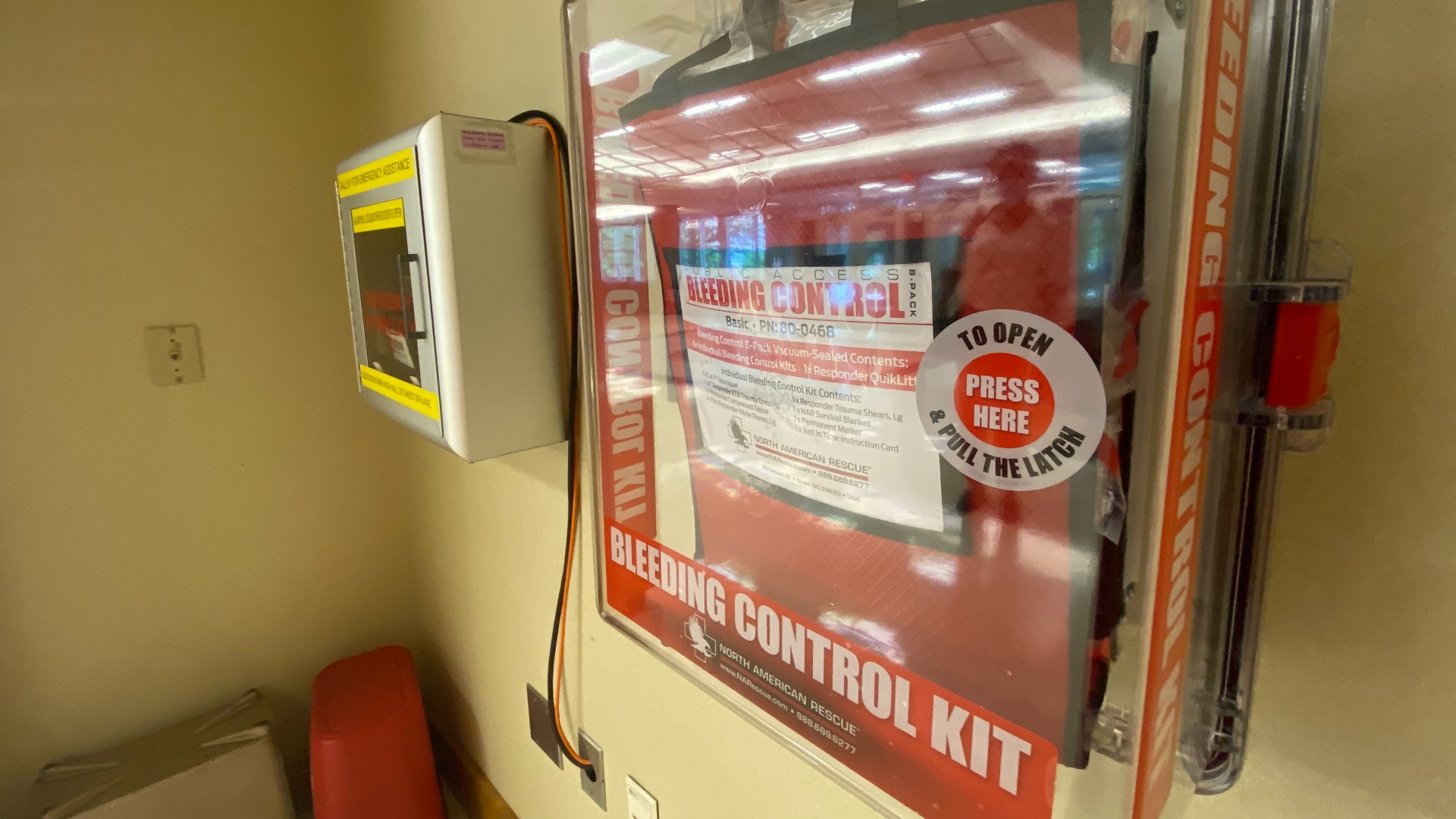 Walking through the campus at The Ohio State University Wexner Medical Center, you may come across “Stop the Bleed” kits.