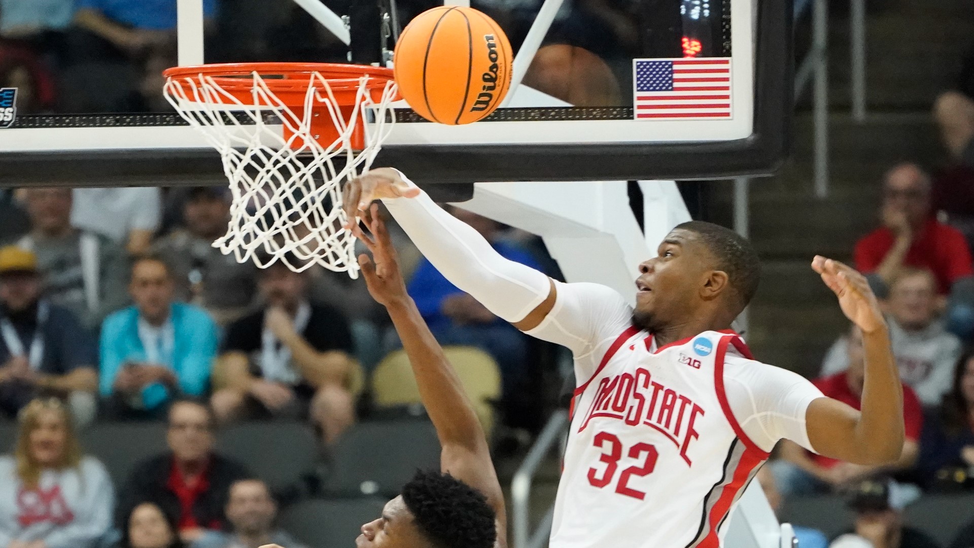 E.J. Liddell scored 16 points and Big Ten Freshman of the Year Malaki Branham added 14.