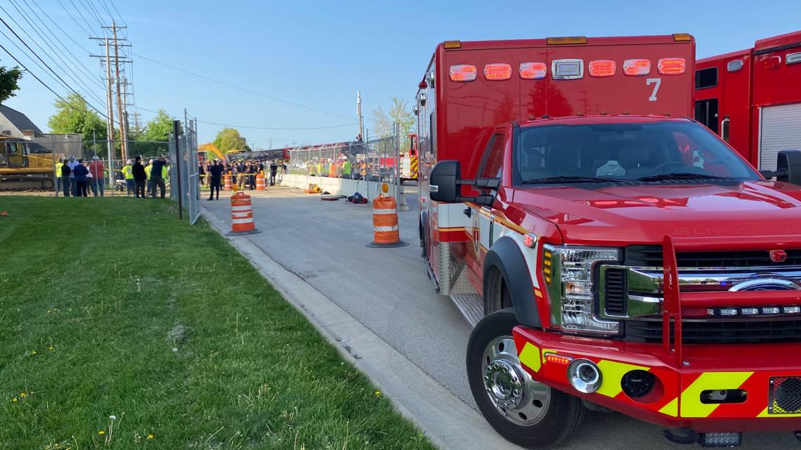 Man rescued from construction site ditch at Ohio State