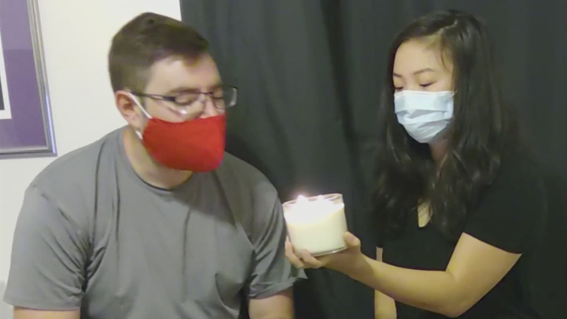 10TV shows you a way to test if your mask is working properly.